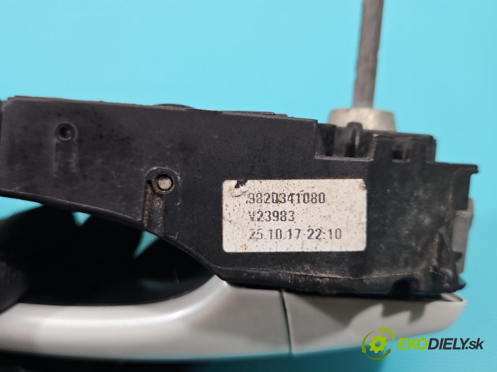 Peugeot 3008 II 2016-2023 2.0 hdi 150 HP manual 110 kW 1997 cm3 5- rukoväť predné ľavé mimo: 9820341080 (Kľučka dverí vonkajšia predná ľavá)