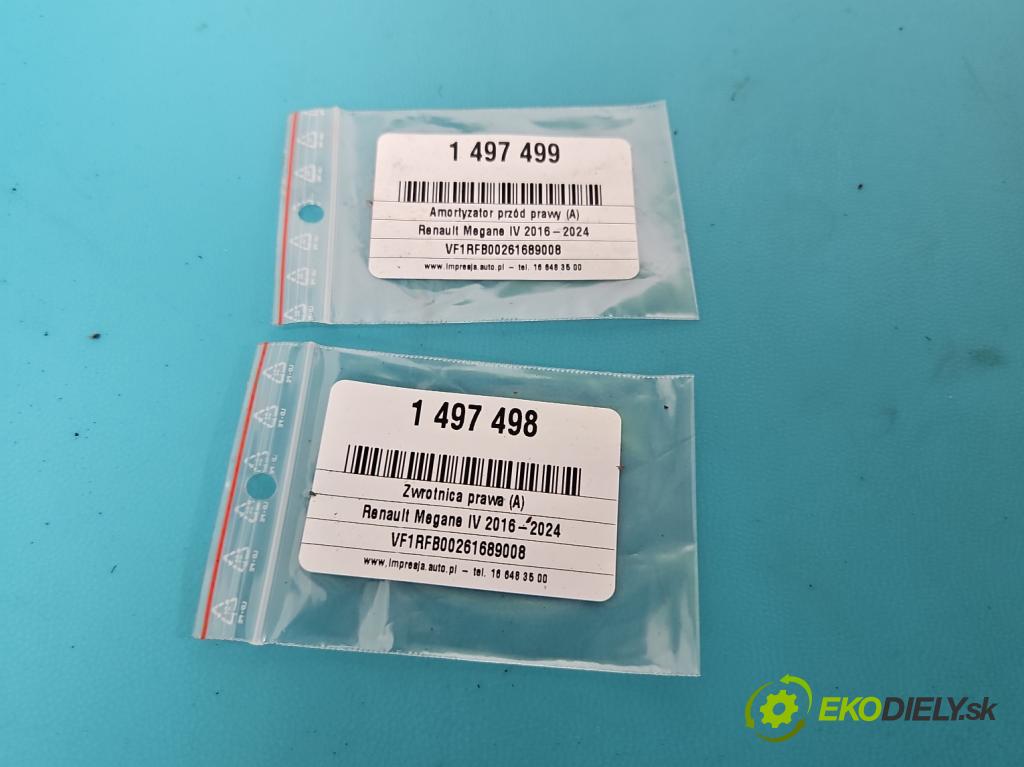 Renault Megane IV 2016-2024 1.3 116 HP manual 85 kW 1332 cm3 5- náboj pravé  (Náboj kolesa)