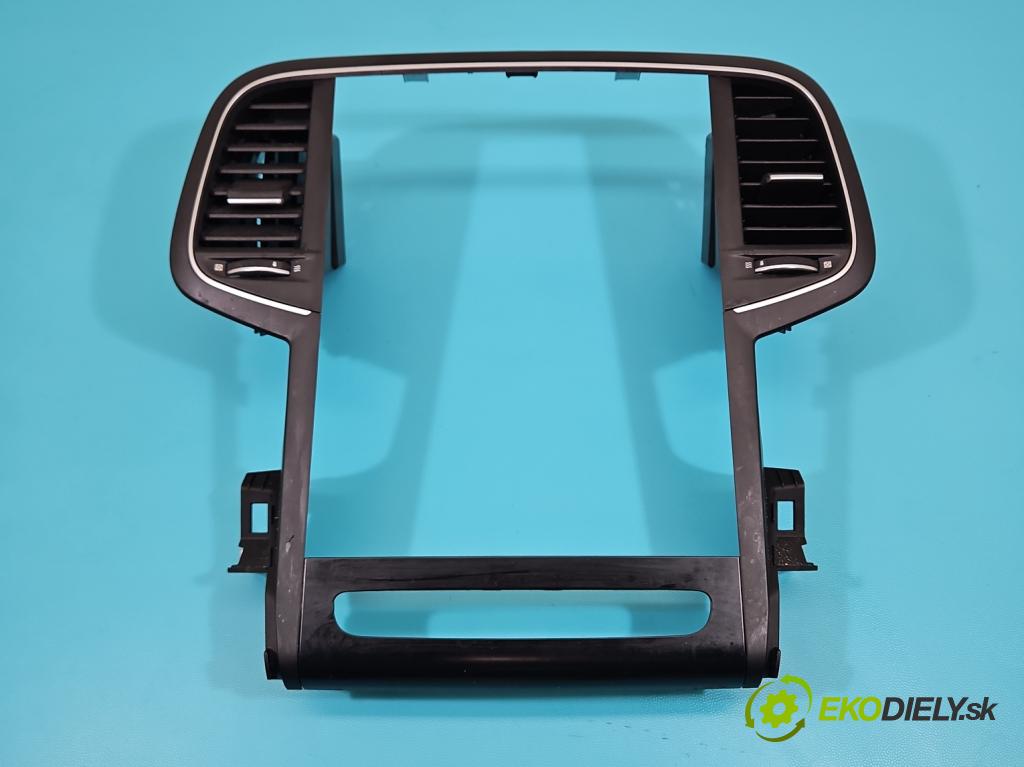 Renault Megane IV 2016-2024 1.3 116 HP manual 85 kW 1332 cm3 5- Mřížka: kúrenia stredová 687501810R (Mriežka kúrenia (fukár))