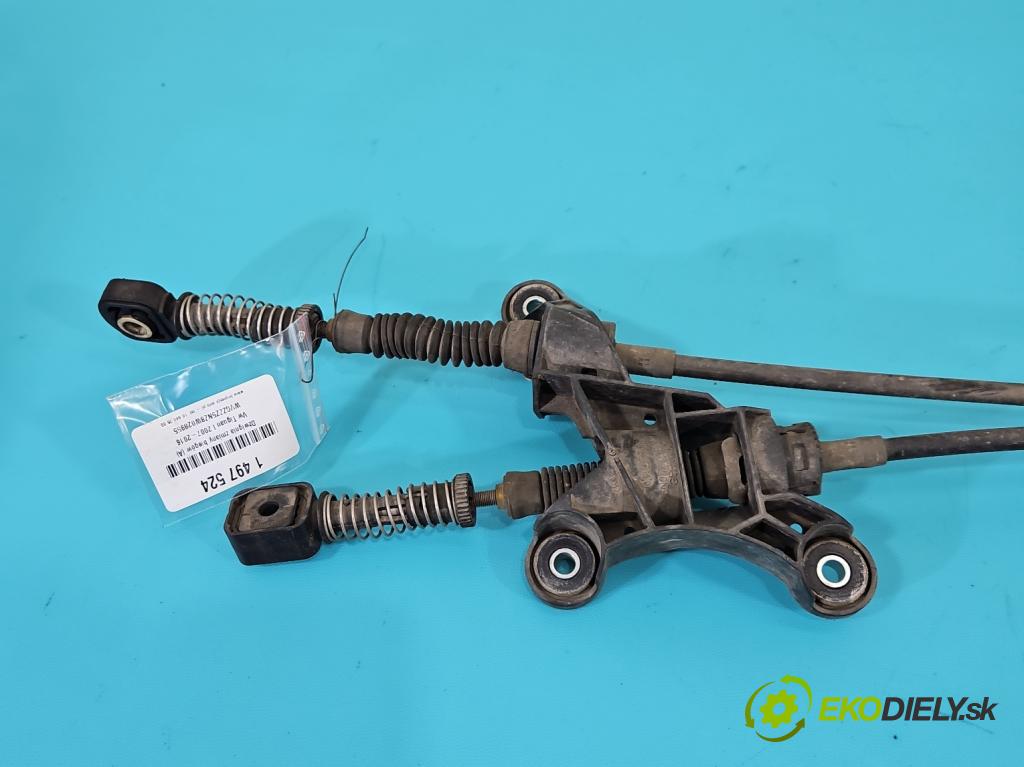 Vw Tiguan I 2007-2016 2.0 TDI 140 HP manual 103 kW 1968 cm3 5- Páka: Změny: stupeň,rýchlosť 1K0711061B (Rýchlostná páka (kulisa))