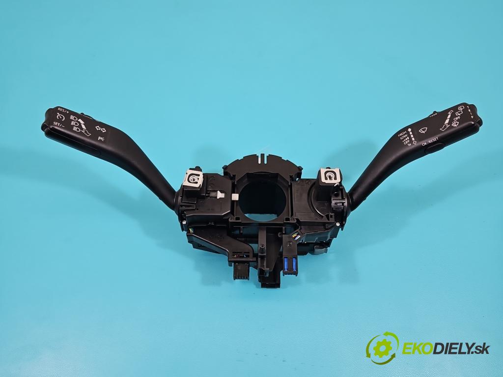 Vw Tiguan I 2007-2016 2.0 TDI 140 HP manual 103 kW 1968 cm3 5- prepínač komplex: 1K0953503EP (Prepínacie páčky pod volantom)