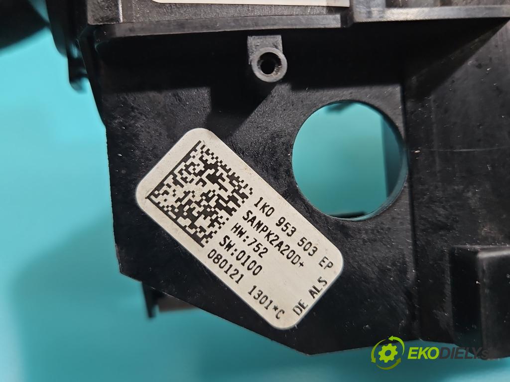 Vw Tiguan I 2007-2016 2.0 TDI 140 HP manual 103 kW 1968 cm3 5- prepínač komplex: 1K0953503EP (Prepínacie páčky pod volantom)