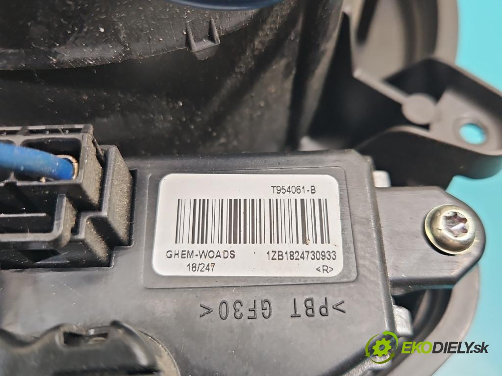 Renault Megane IV 2016-2024 1.3 116 hp manual 85 kW 1332 cm3 5- ventilátor vzduchu T69963A