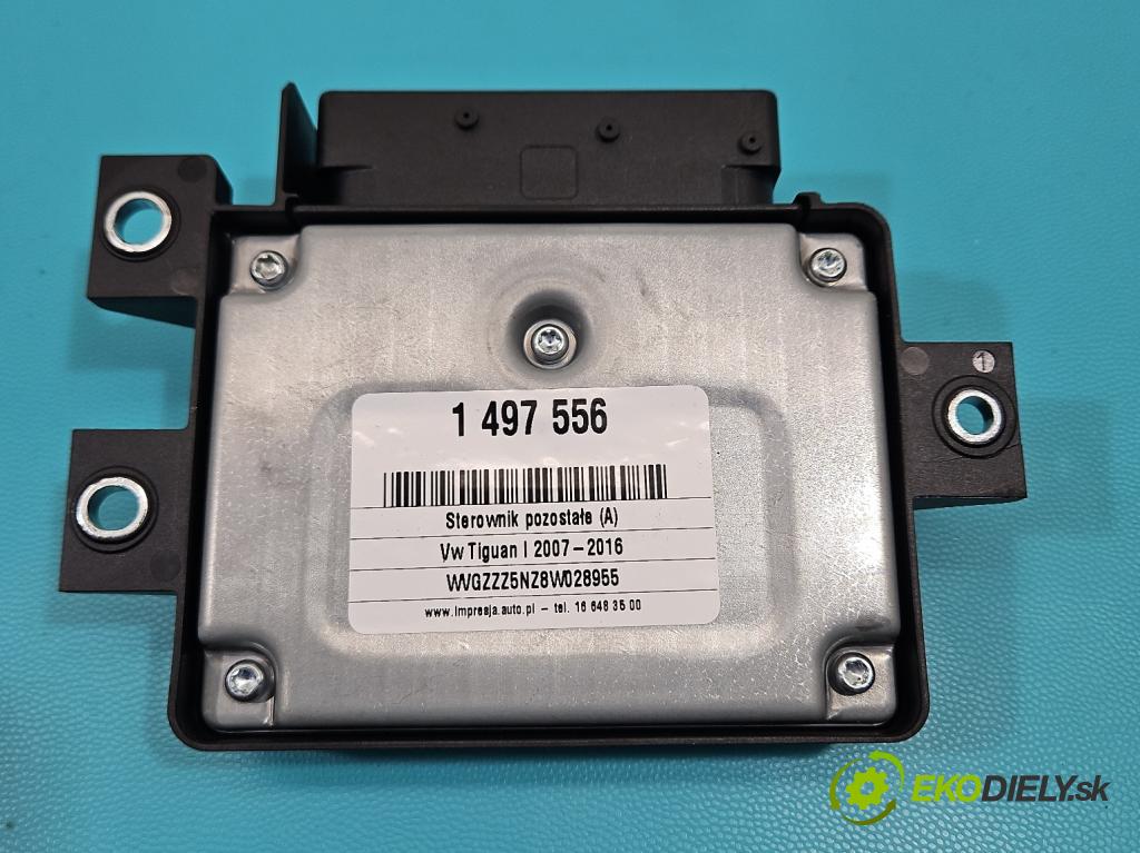 Vw Tiguan I 2007-2016 2.0 TDI 140 hp manual 103 kW 1968 cm3 5- řídící jednotka 5N0907801B