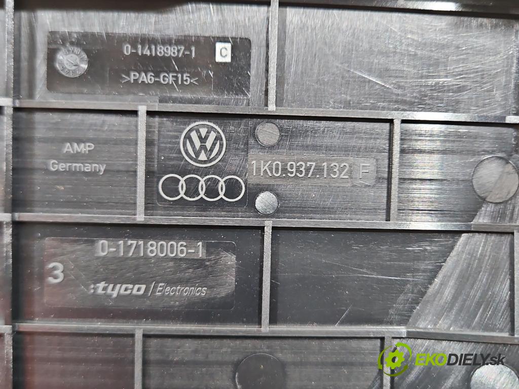 Vw Tiguan I 2007-2016 2.0 TDI 140 hp manual 103 kW 1968 cm3 5- skříňka pojistková 1K0937132F (Pojistková skříňka)