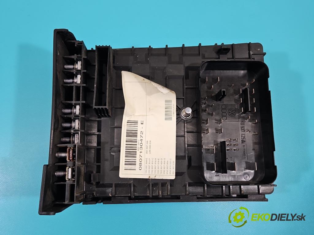 Vw Tiguan I 2007-2016 2.0 TDI 140 hp manual 103 kW 1968 cm3 5- skříňka pojistková 1K0937132F (Pojistková skříňka)
