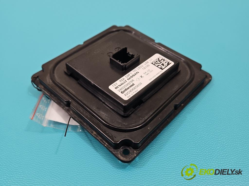 Renault Megane IV 2016-2024 1.3 116 HP manual 85 kW 1332 cm3 5- střídač: xenon A2C90665603 (Riadiaca jednotka xenónu)