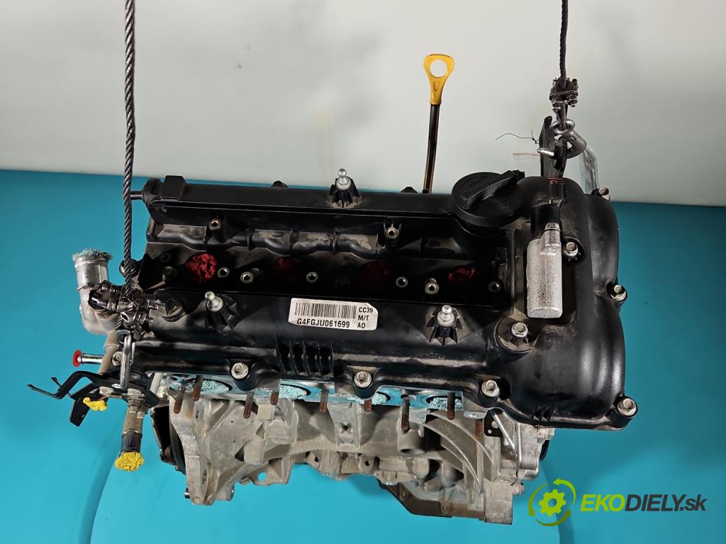 Hyundai Elantra VI 2015-2020 1.6 16V 128 HP manual 93.8 kW 1591 cm3 4- motor benzín: G4FG