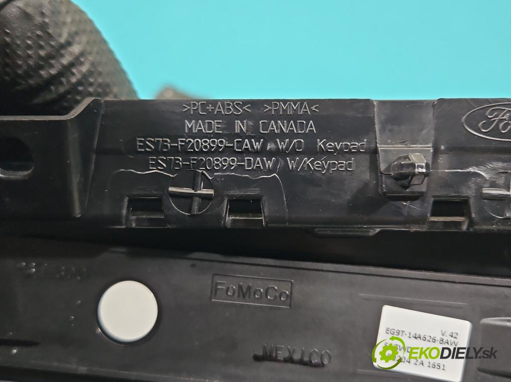 Ford Fusion USA 2012-2020 2.0 EcoBoost: automatic 179 kW 1999 cm3 4- Zobrazit: EG9T-14A626-BAW (Prístrojová doska)