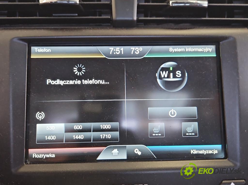 Ford Fusion USA 2012-2020 2.0 EcoBoost: automatic 179 kW 1999 cm3 4- Zobrazit: DS7T-18B955-FB (Prístrojová doska)