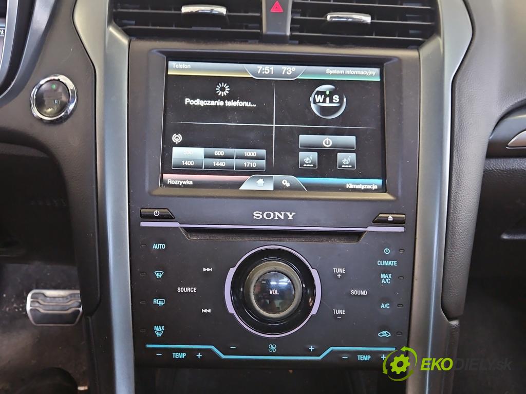 Ford Fusion USA 2012-2020 2.0 EcoBoost: automatic 179 kW 1999 cm3 4- Zobrazit: DS7T-18B955-FB (Prístrojová doska)