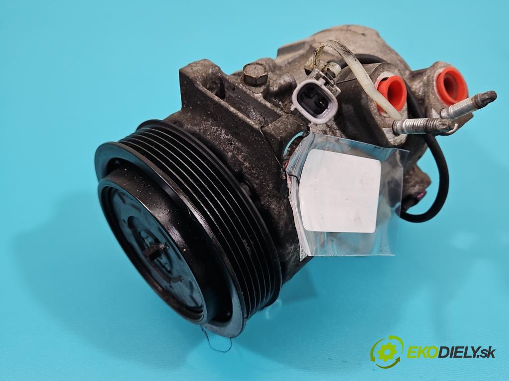 Jeep Compass I 2006-2016 2.0 16V 156 HP manual 115 kW 1998 cm3 5- Kompresor: klimatizácie 447150-0751 (Kompresor klimatizácie)