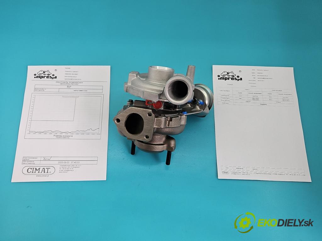 Bmw 5 E39 1996-2003 3.0d 184 hp manual 135 kW 2926 cm3 5- Turbodmychadlo repasováno 454191-12