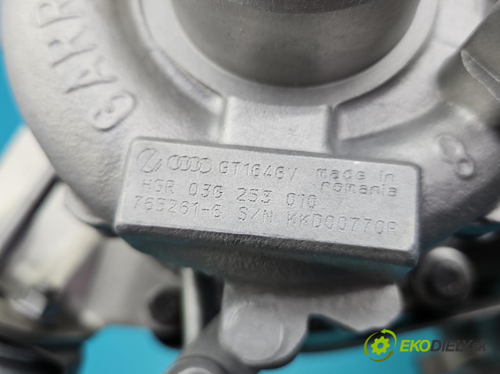 Vw Passat B6 2005-2010 2.0 tdi 140 hp manual 103 kW 1968 cm3 5- Turbodmychadlo repasováno 765261-6