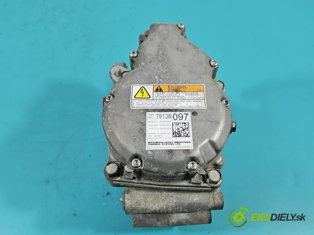 Mitsubishi Outlander III 2012-2022 2.4 135 HP automatic 99 kW 2360 cm3 5- Kompresor: klimatizácie 7813B097 (Kompresor klimatizácie)