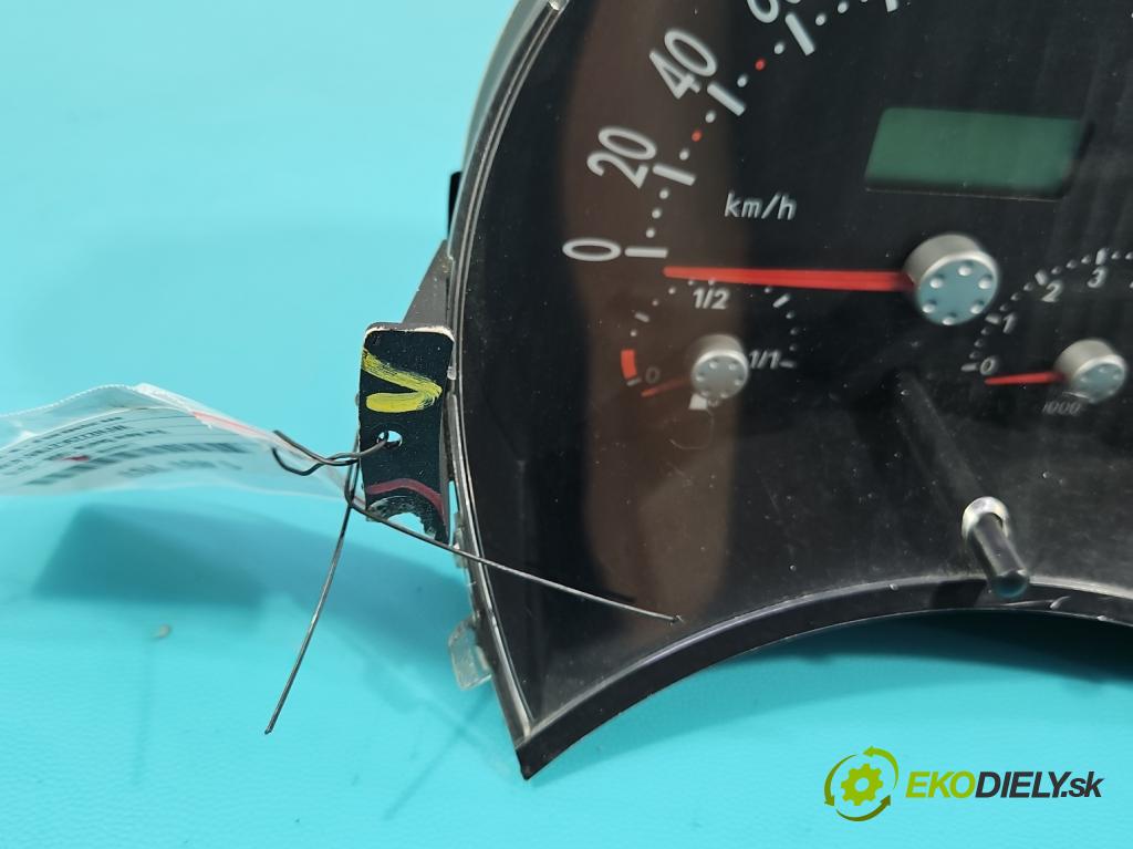 Vw New Beetle 1998-2010 2.0 8V 116 HP manual 85 kW 1984 cm3 3- prístrojovka/ budíky 1C0920800CX (Prístrojová doska)