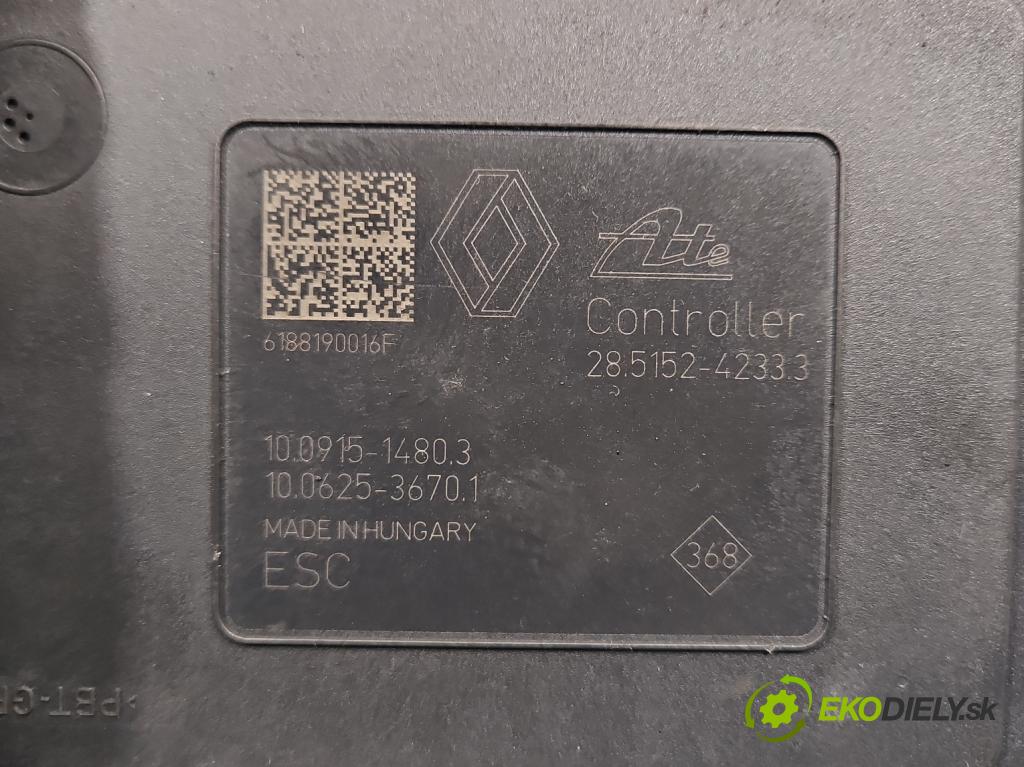 Renault Megane IV 2016-2024 1.3 116 HP manual 85 kW 1332 cm3 5- čerpadlo abs 100915-14803 (Pumpa ABS)