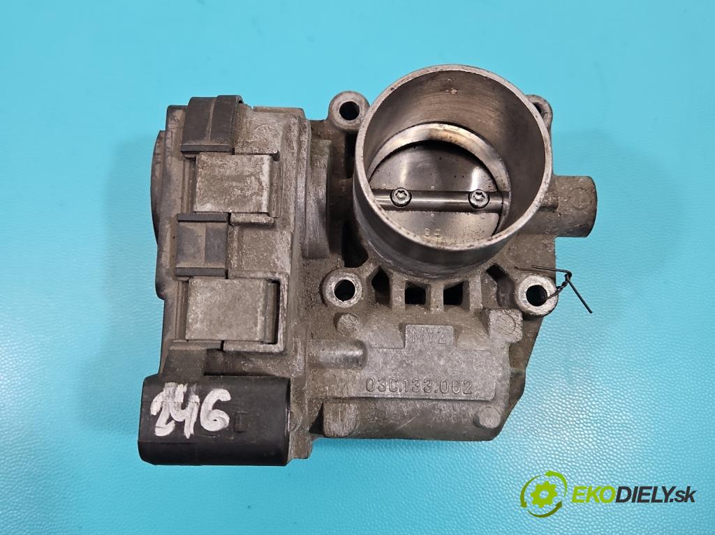 Vw Golf V 2003-2009 1.4 16V 75 HP manual 55 kW 1390 cm3 3- klapka 03C133062 (Škrtiaca klapka)