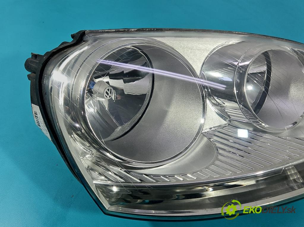 Vw Golf V 2003-2009 1.4 16V 75 HP manual 55 kW 1390 cm3 3- Reflektor: pravý 1K6941006P (Svetlo predné pravé)