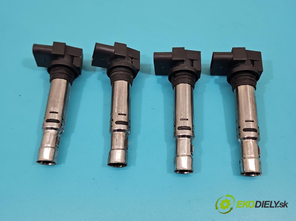 Vw Golf V 2003-2009 1.4 16V 75 HP manual 55 kW 1390 cm3 3- cievka zapaľovacia  (Zapaľovacia cievka)