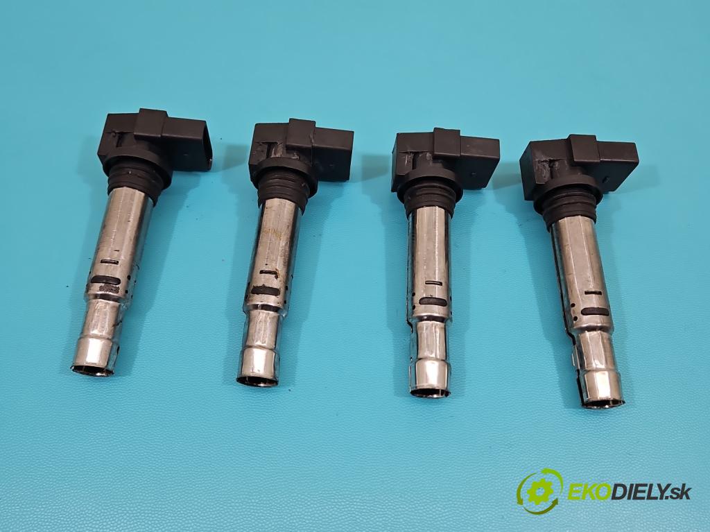 Vw Golf V 2003-2009 1.4 16V 75 HP manual 55 kW 1390 cm3 3- cievka zapaľovacia  (Zapaľovacia cievka)