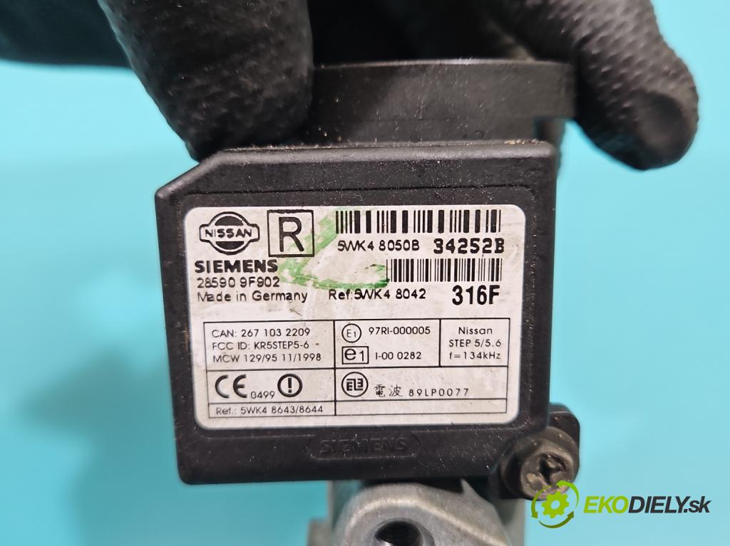 Nissan Almera N16 2000-2006 1.5 dci 82 HP manual 60 kW 1461 cm3 5- riadiaca jednotka motora 8200334540
