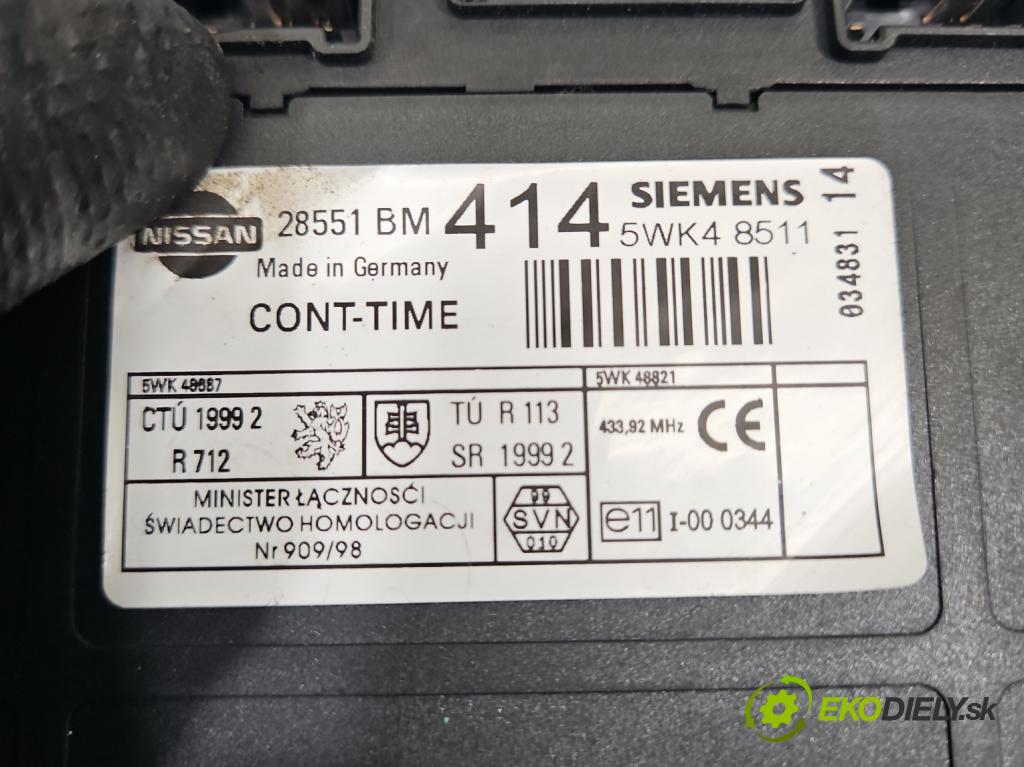 Nissan Almera N16 2000-2006 1.5 dci 82 HP manual 60 kW 1461 cm3 5- riadiaca jednotka motora 8200334540