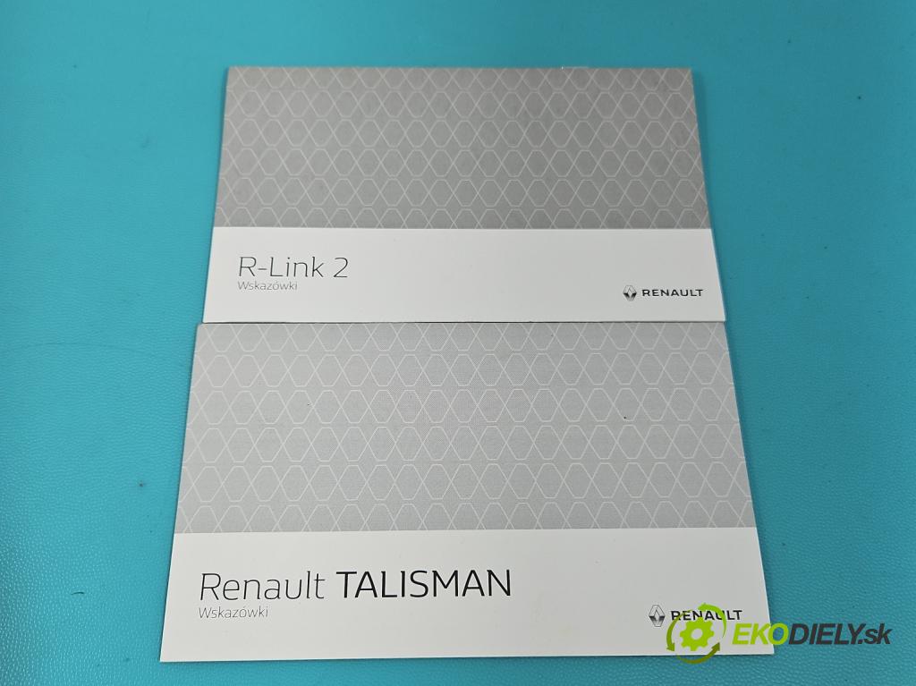 Renault Talisman 2015-2022 1.6 150 hp automatic 110 kW 1618 cm3 4- Návod