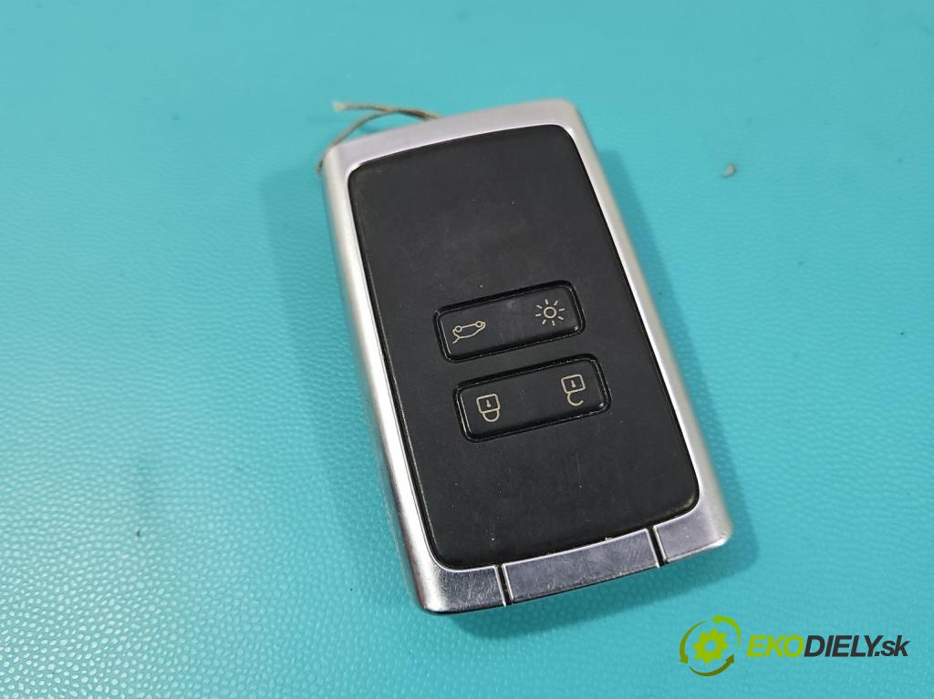 Renault Talisman 2015-2022 1.6 150 hp automatic 110 kW 1618 cm3 4- dálkové klíč:
