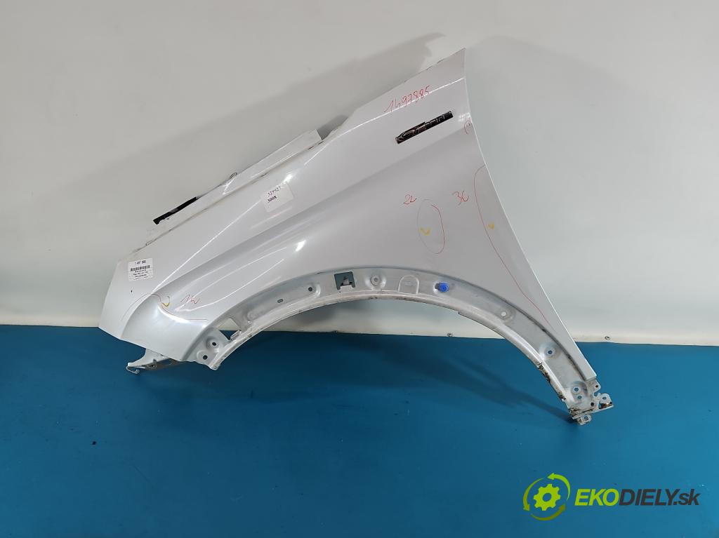 Peugeot 3008 II 2016-2023 2.0 hdi 150 hp manual 110 kW 1997 cm3 5- blatnik přední levý  (Levý přední blatník)