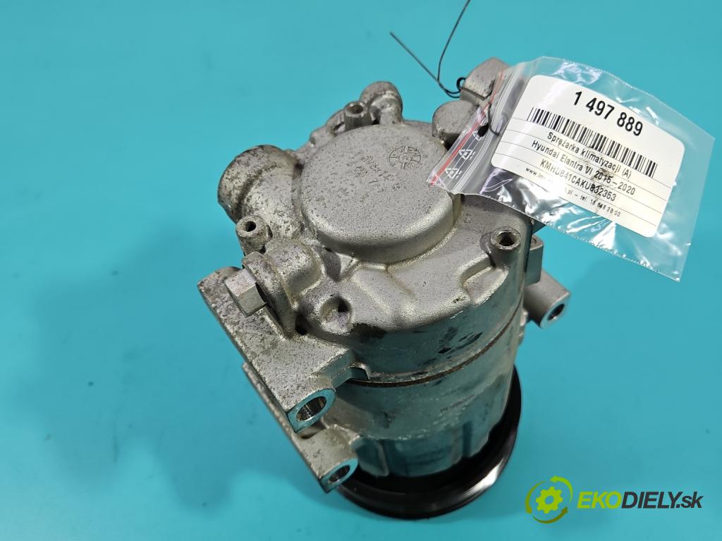 Hyundai Elantra VI 2015-2020 1.6 16V 128 HP manual 93,8 kW 1591 cm3 4- Kompresor: klimatizácie  (Kompresor klimatizácie)