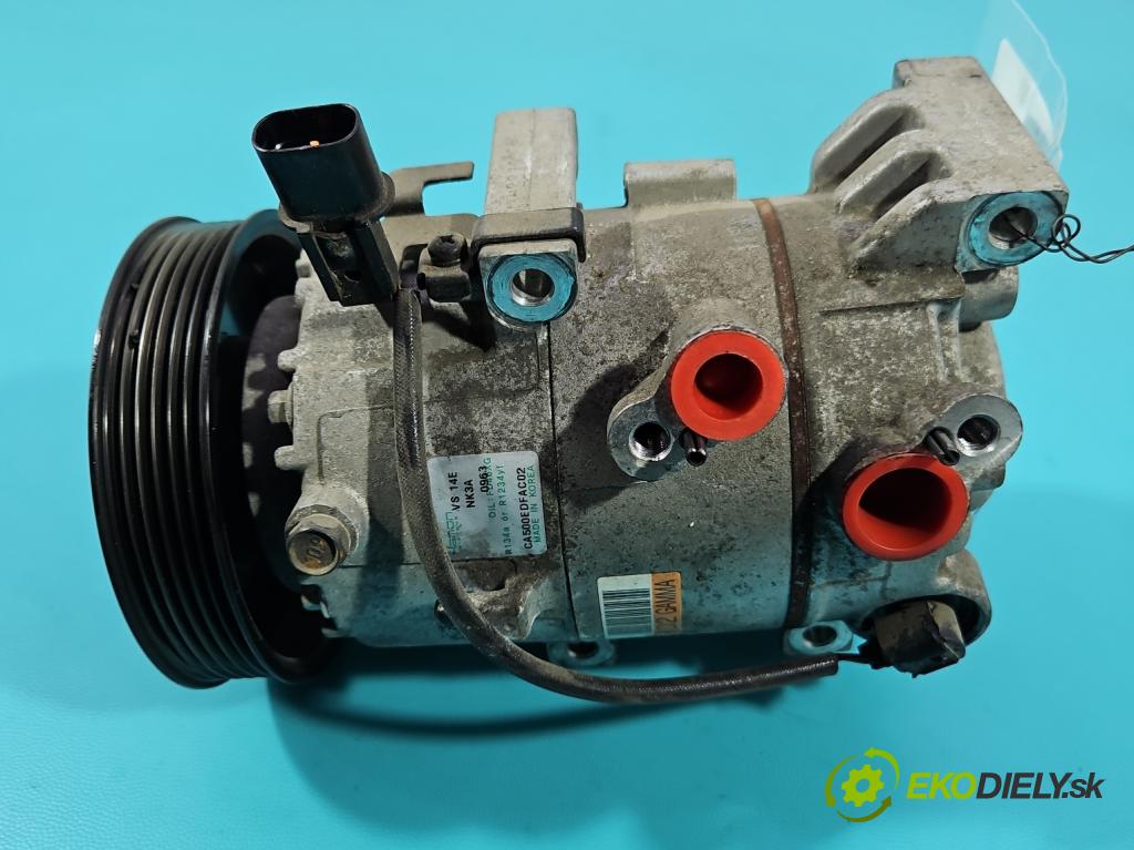 Hyundai Elantra VI 2015-2020 1.6 16V 128 HP manual 93,8 kW 1591 cm3 4- Kompresor: klimatizácie  (Kompresor klimatizácie)