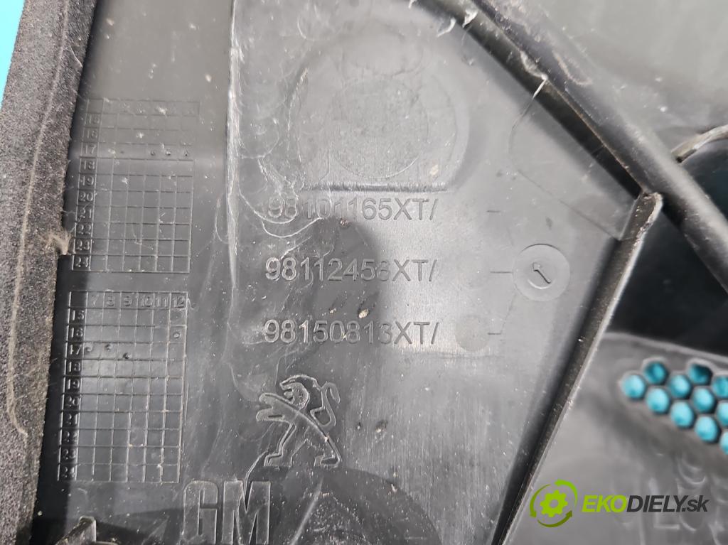 Peugeot 3008 II 2016-2023 2.0 hdi 150 HP manual 110 kW 1997 cm3 5- torpédo 98101165XT (Torpédo (plast pod čelným sklom))