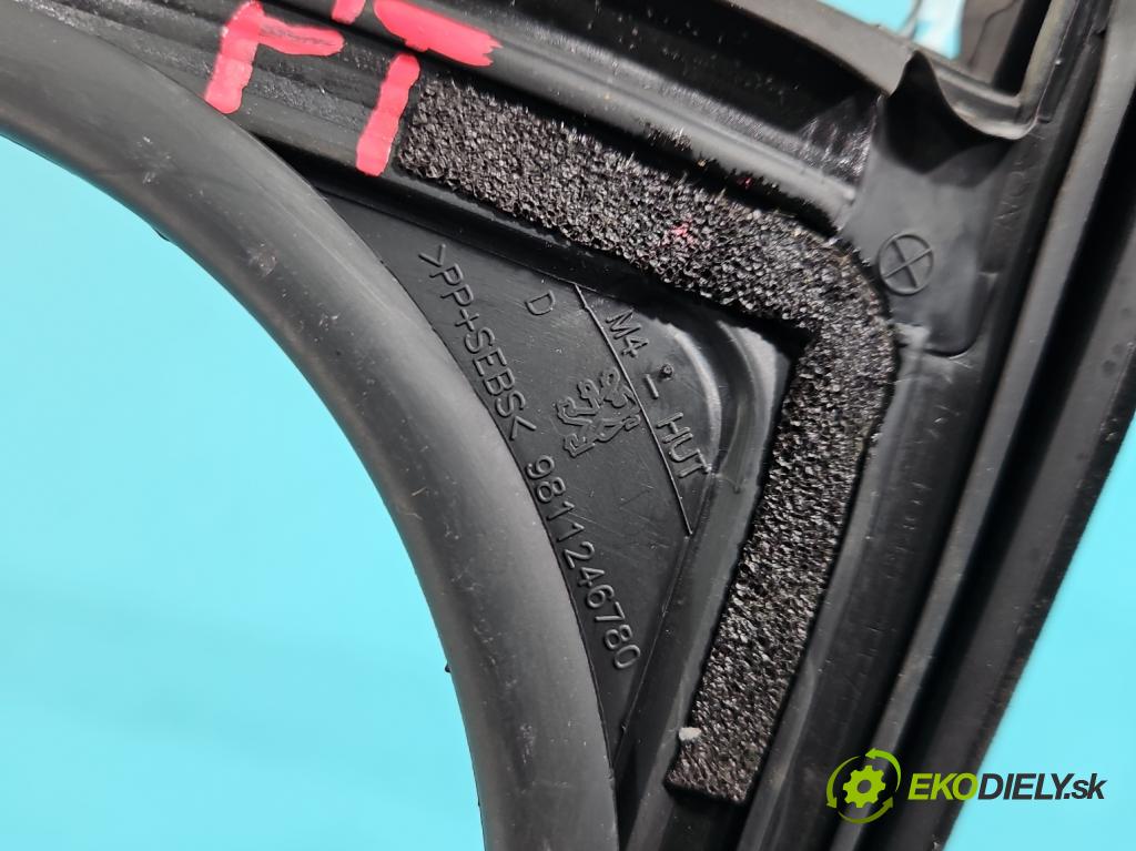 Peugeot 3008 II 2016-2023 2.0 hdi 150 hp manual 110 kW 1997 cm3 5- Těsnění: dveře zadní pravé 9811246780 (Karoserie ostatní)