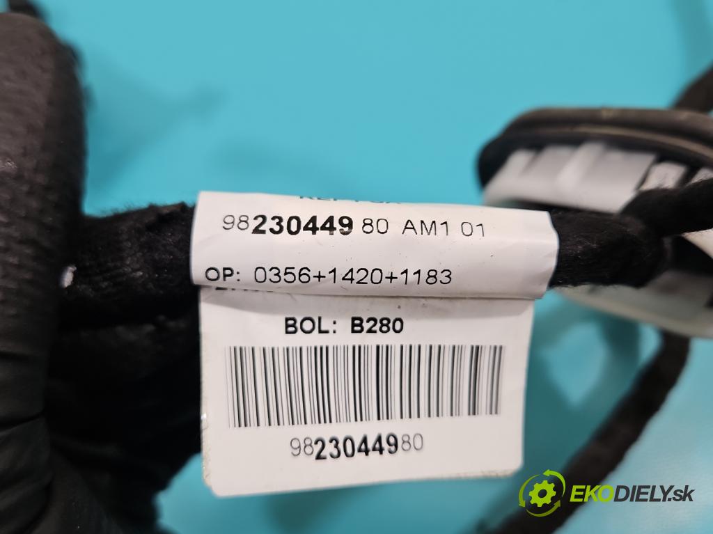 Peugeot 3008 II 2016-2023 2.0 hdi 150 HP manual 110 kW 1997 cm3 5- Zväzok: dvere predné pravých 9823044980