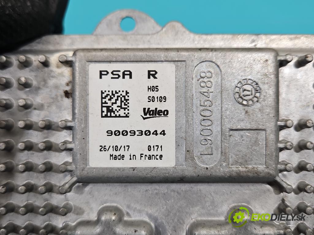 Peugeot 3008 II 2016-2023 2.0 hdi 150 HP manual 110 kW 1997 cm3 5- střídač: xenon 90093044 (Riadiaca jednotka xenónu)