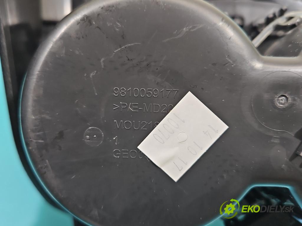 Peugeot 3008 II 2016-2023 2.0 hdi 150 hp manual 110 kW 1997 cm3 5- Rukojeť: na napoje: 9810059177 (Držák nápojů)