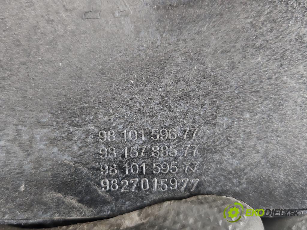 Peugeot 3008 II 2016-2023 2.0 hdi 150 hp manual 110 kW 1997 cm3 5- kryt plastová 9810159677