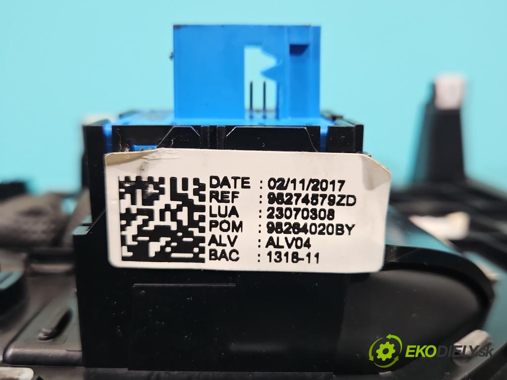 Peugeot 3008 II 2016-2023 2.0 hdi 150 hp manual 110 kW 1997 cm3 5- lišta ozdobná interiéry: 9814866577