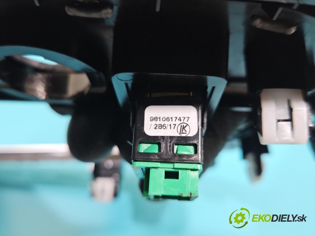 Peugeot 3008 II 2016-2023 2.0 hdi 150 hp manual 110 kW 1997 cm3 5- lišta ozdobná interiéry: 9814866577