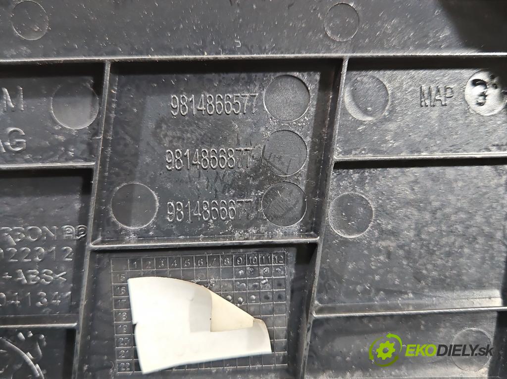 Peugeot 3008 II 2016-2023 2.0 hdi 150 hp manual 110 kW 1997 cm3 5- lišta ozdobná interiéry: 9814866577