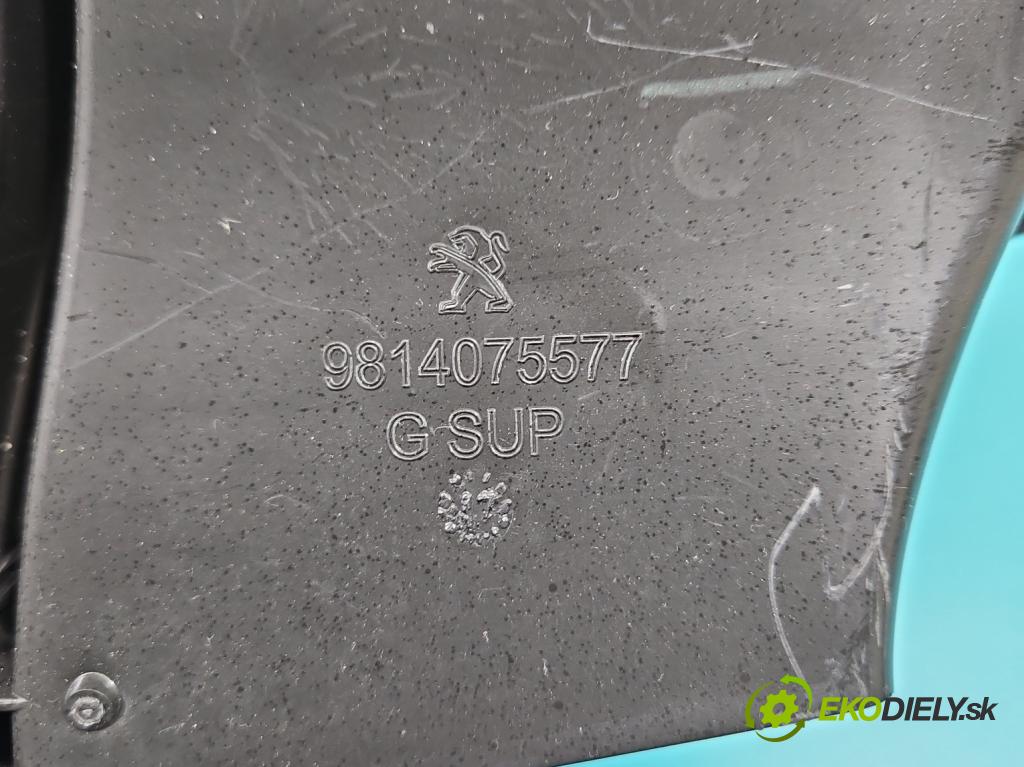 Peugeot 3008 II 2016-2023 2.0 hdi 150 HP manual 110 kW 1997 cm3 5- Mřížka: kúrenia stredová 9814075577 (Mriežka kúrenia (fukár))