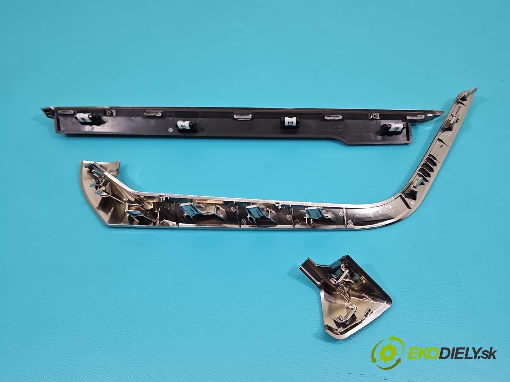 Peugeot 3008 II 2016-2023 2.0 hdi 150 hp manual 110 kW 1997 cm3 5- lišta ozdobná interiéry: 9810140577