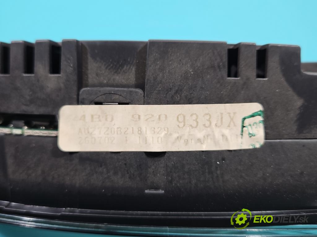 Audi A6 C5 1997-2004 2.4b 170 HP automatic 125 kW 2393 cm3 4- prístrojovka/ budíky 110280128002 (Prístrojová doska)