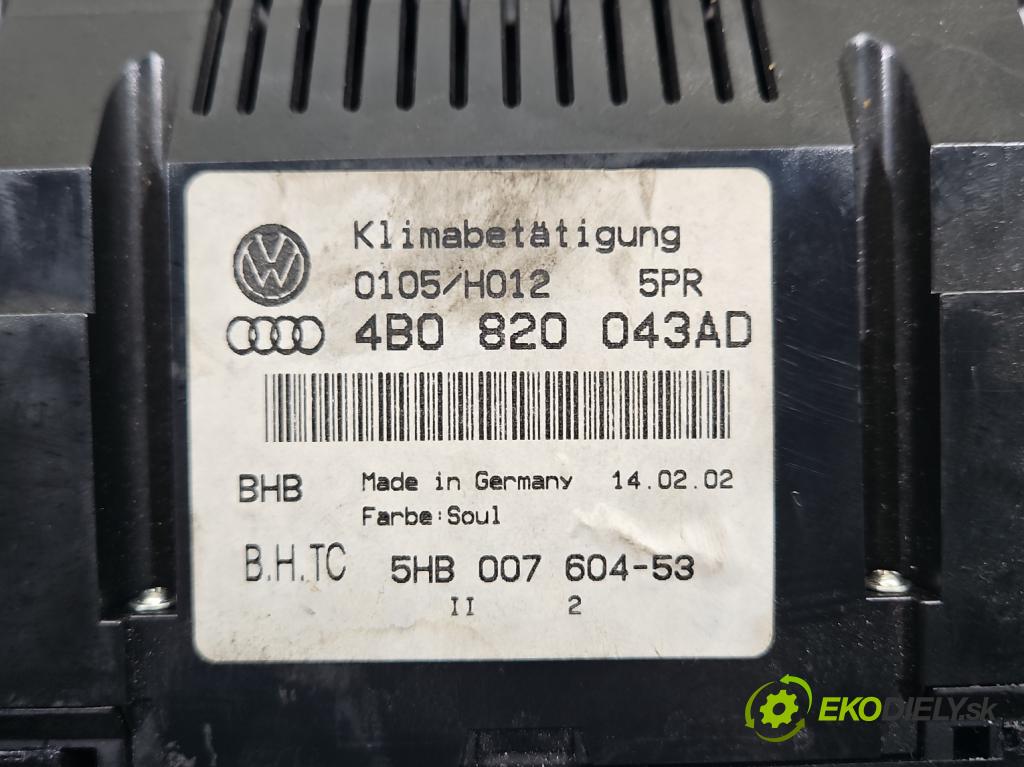 Audi A6 C5 1997-2004 2.4b 170 HP automatic 125 kW 2393 cm3 4- panel kúrenia 4B0820043AD