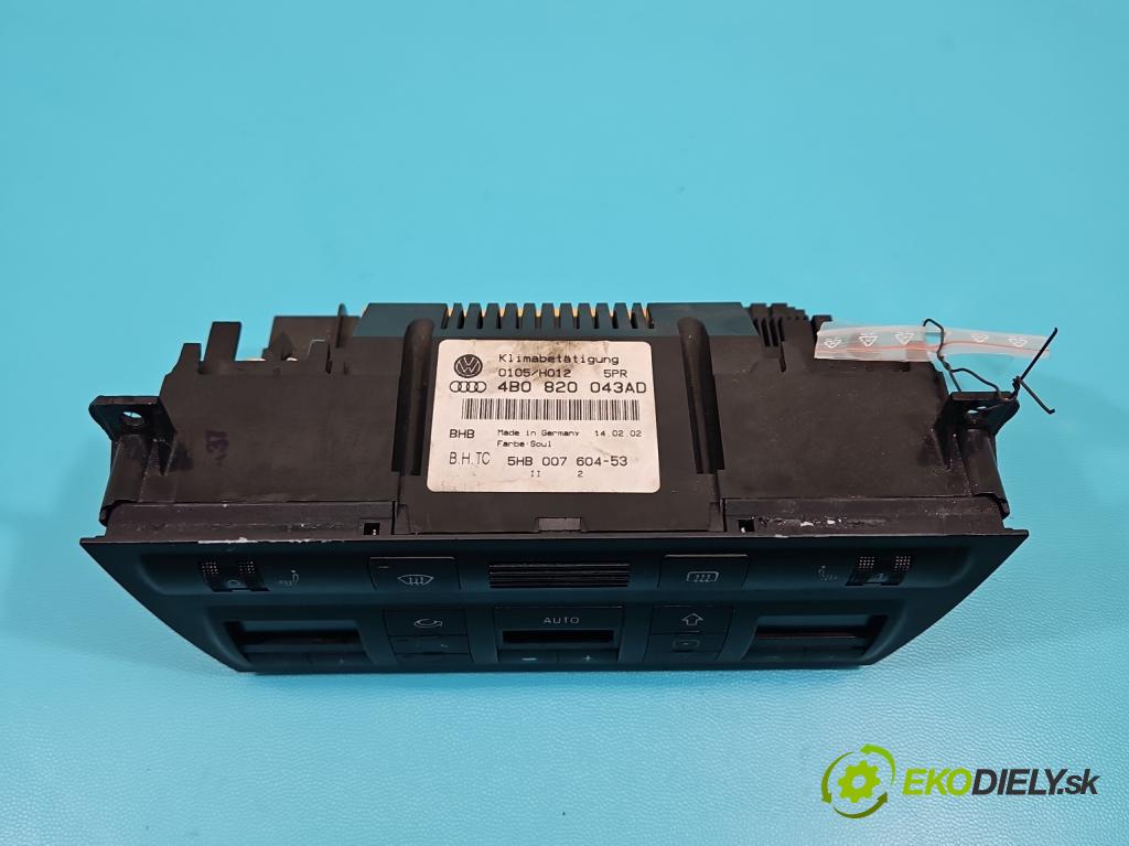 Audi A6 C5 1997-2004 2.4b 170 HP automatic 125 kW 2393 cm3 4- panel kúrenia 4B0820043AD