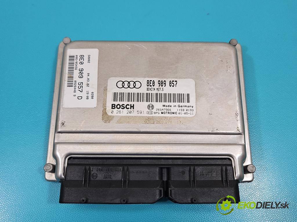 Audi A4 B6 2000-2004 2.0 20V 131 HP manual 96 kW 1984 cm3 4- riadiaca jednotka motora 8E0909057