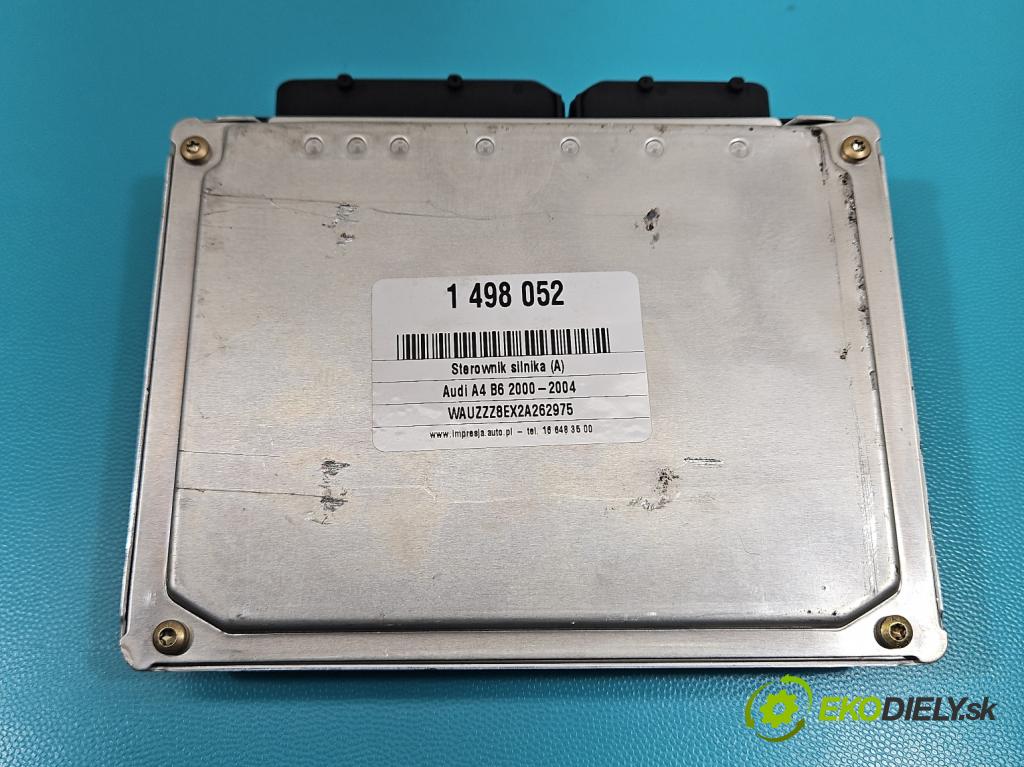Audi A4 B6 2000-2004 2.0 20V 131 HP manual 96 kW 1984 cm3 4- riadiaca jednotka motora 8E0909057