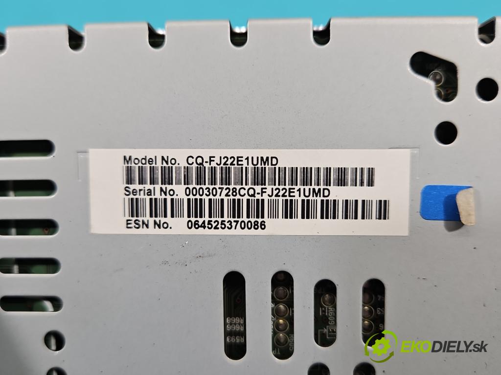Ford Fusion USA 2012-2020 2.0 EcoBoost: automatic 179 kW 1999 cm3 4- Radio originál DS7T-19C107-CM