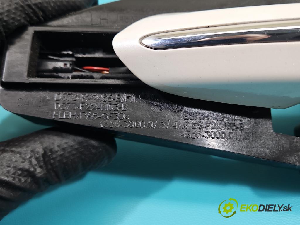 Ford Fusion USA 2012-2020 2.0 EcoBoost: automatic 179 kW 1999 cm3 4- rukoväť predné ľavé mimo: DS73-F22465-B (Kľučka dverí vonkajšia predná ľavá)